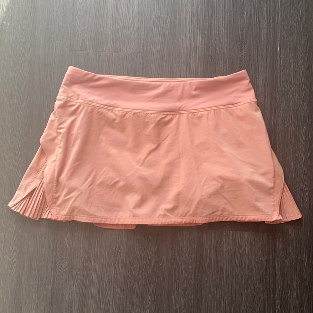 Lululemon Play Off the Pleats Mid-Rise Skirt, Sz 8